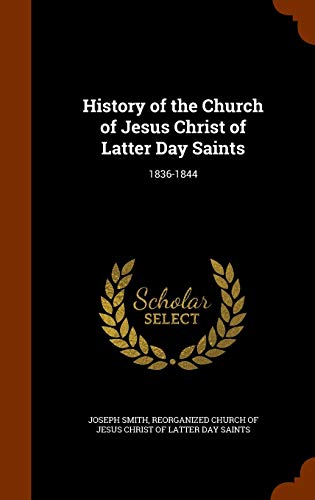 History of the Church of Jesus Christ of Latter Day Saints