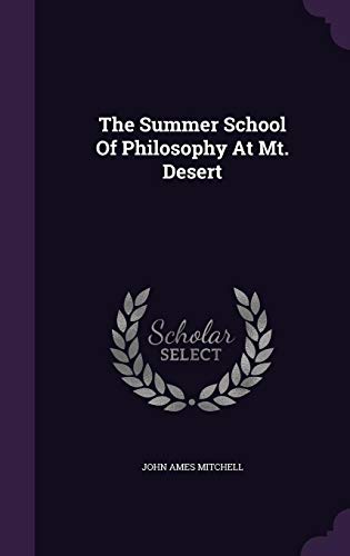 The Summer School of Philosophy at Mt. Desert