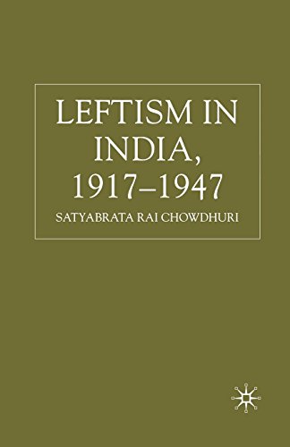 Leftism in India 1917 1947