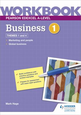 Pearson Edexcel a-Level Business Workbook 1
