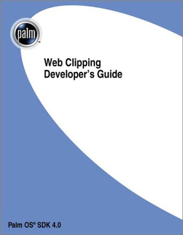 Web Clipping Developer'S Guide