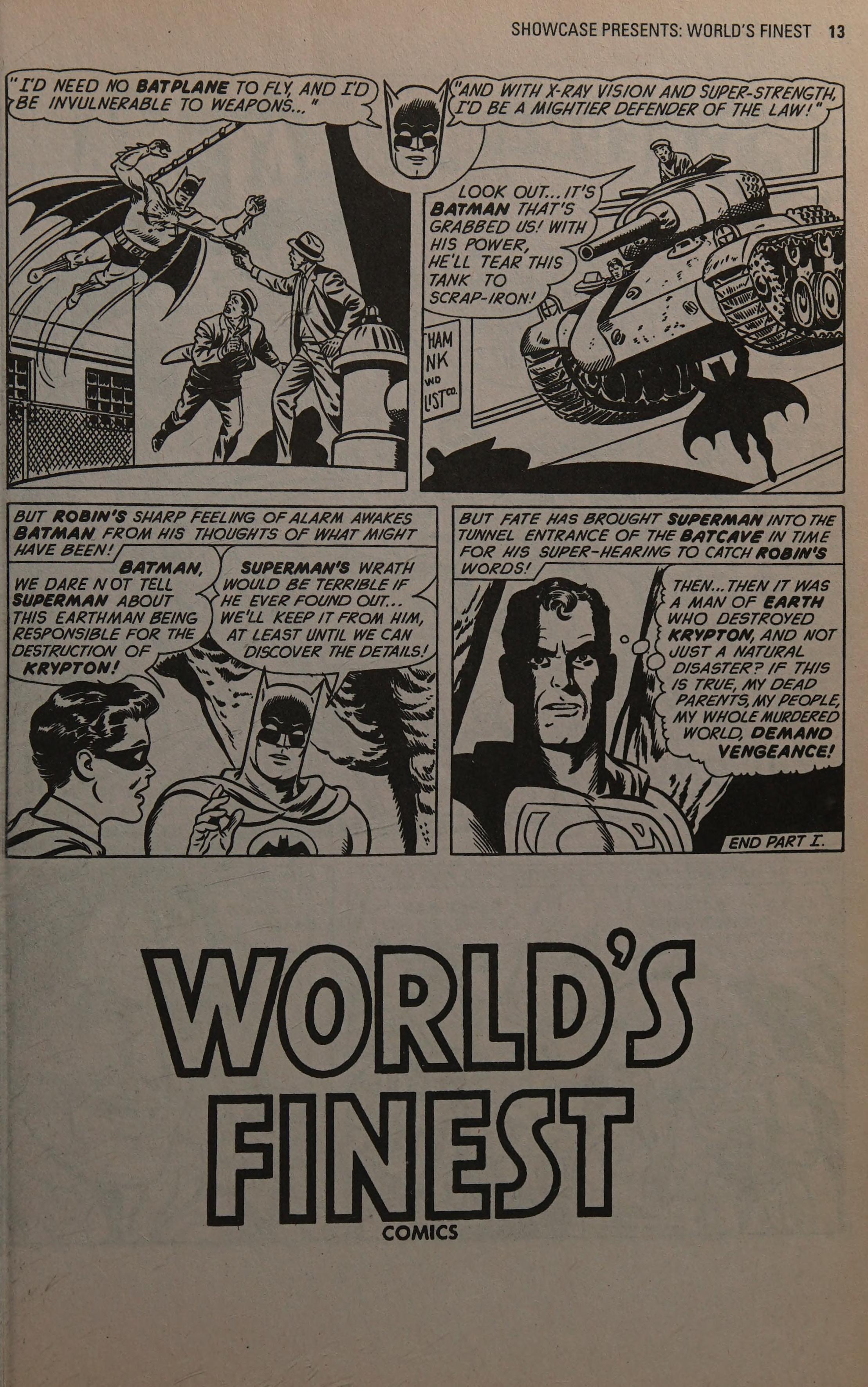 Showcase presents World s finest