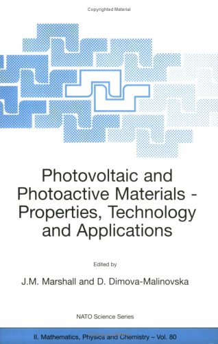 Photovoltaic and Photoactive Materials