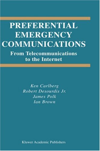 Preferential Emergency Communications: From Telecommunications To The Internet