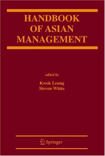 Handbook of Asian Management