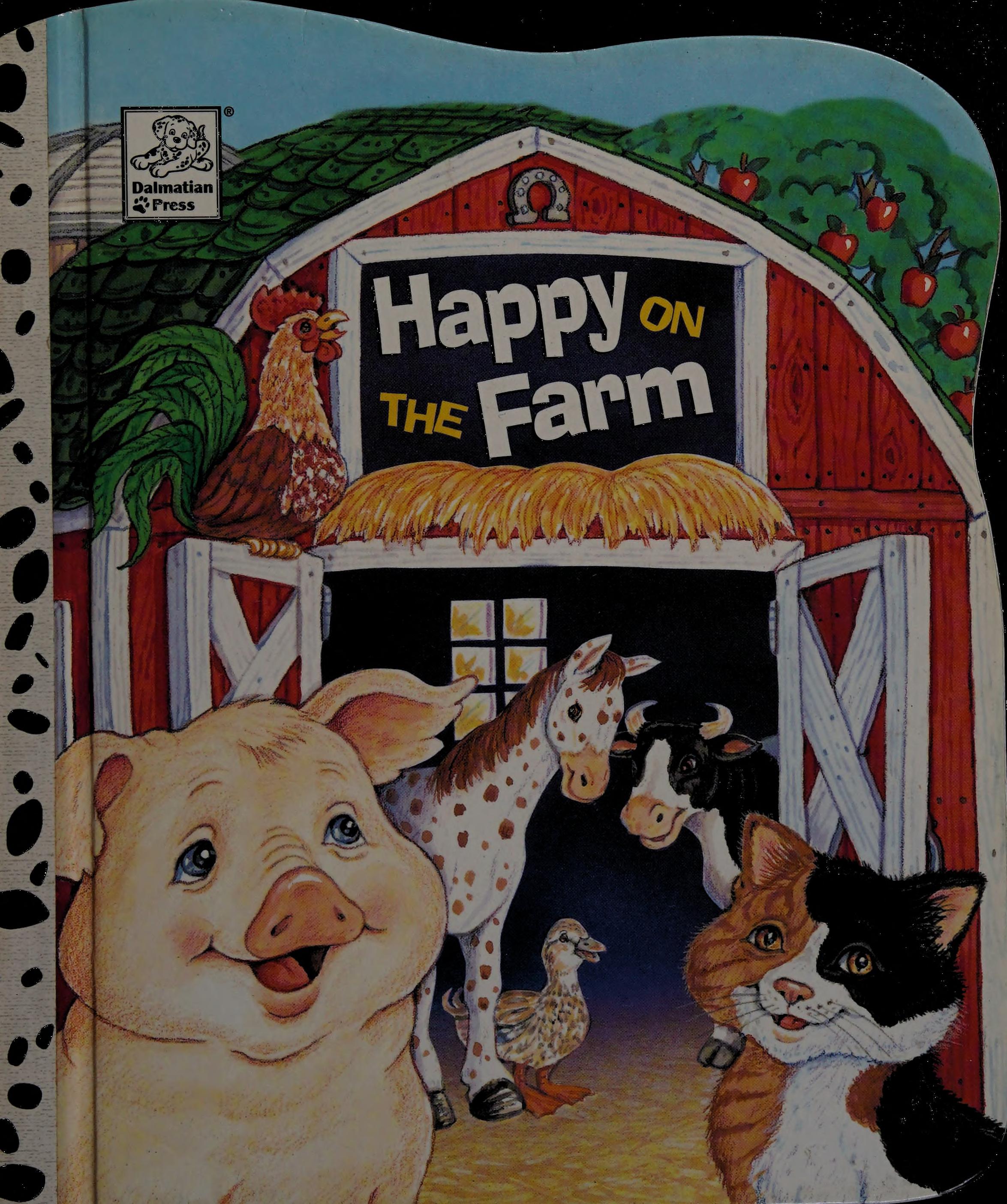 Happy on the farm