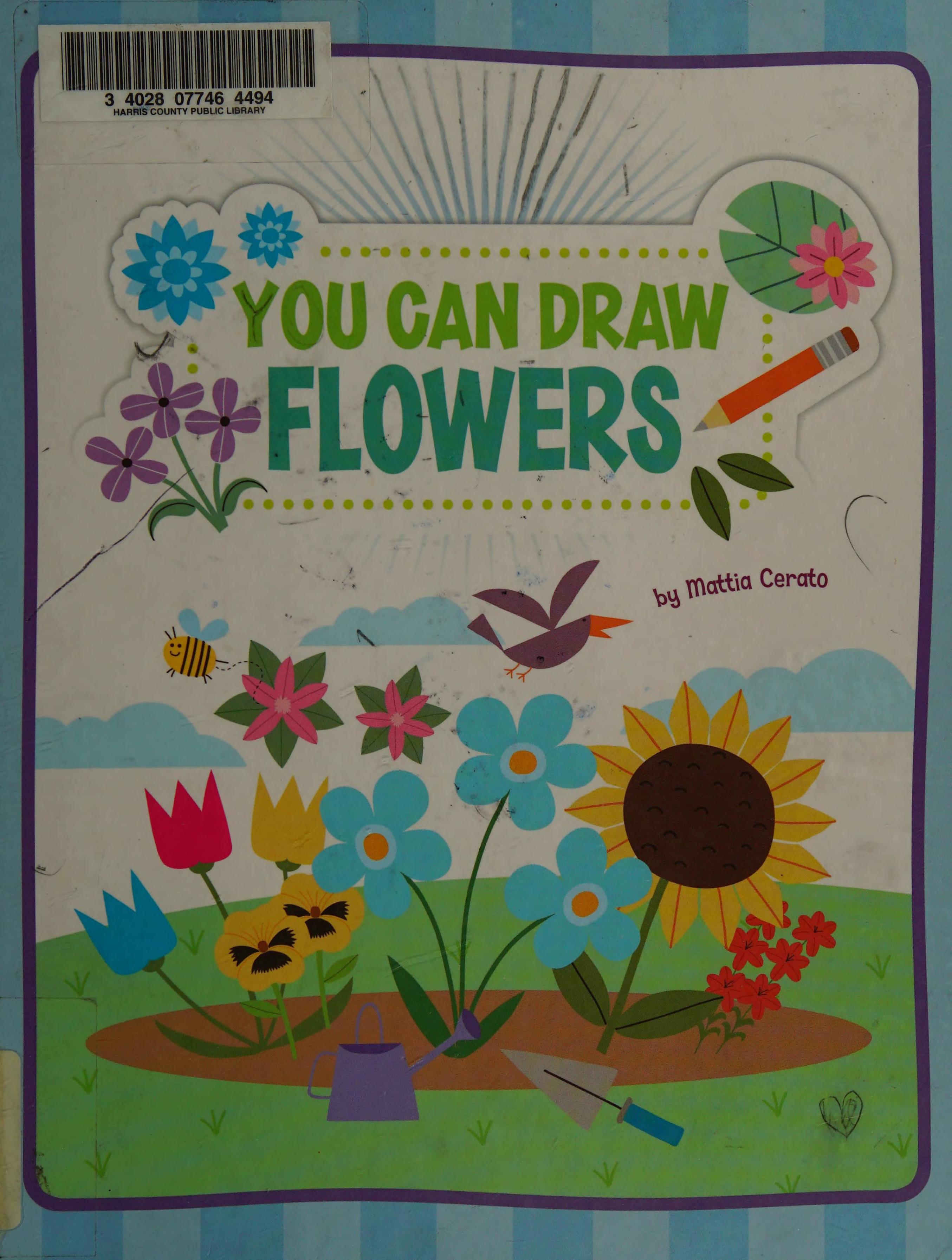 You can draw flowers