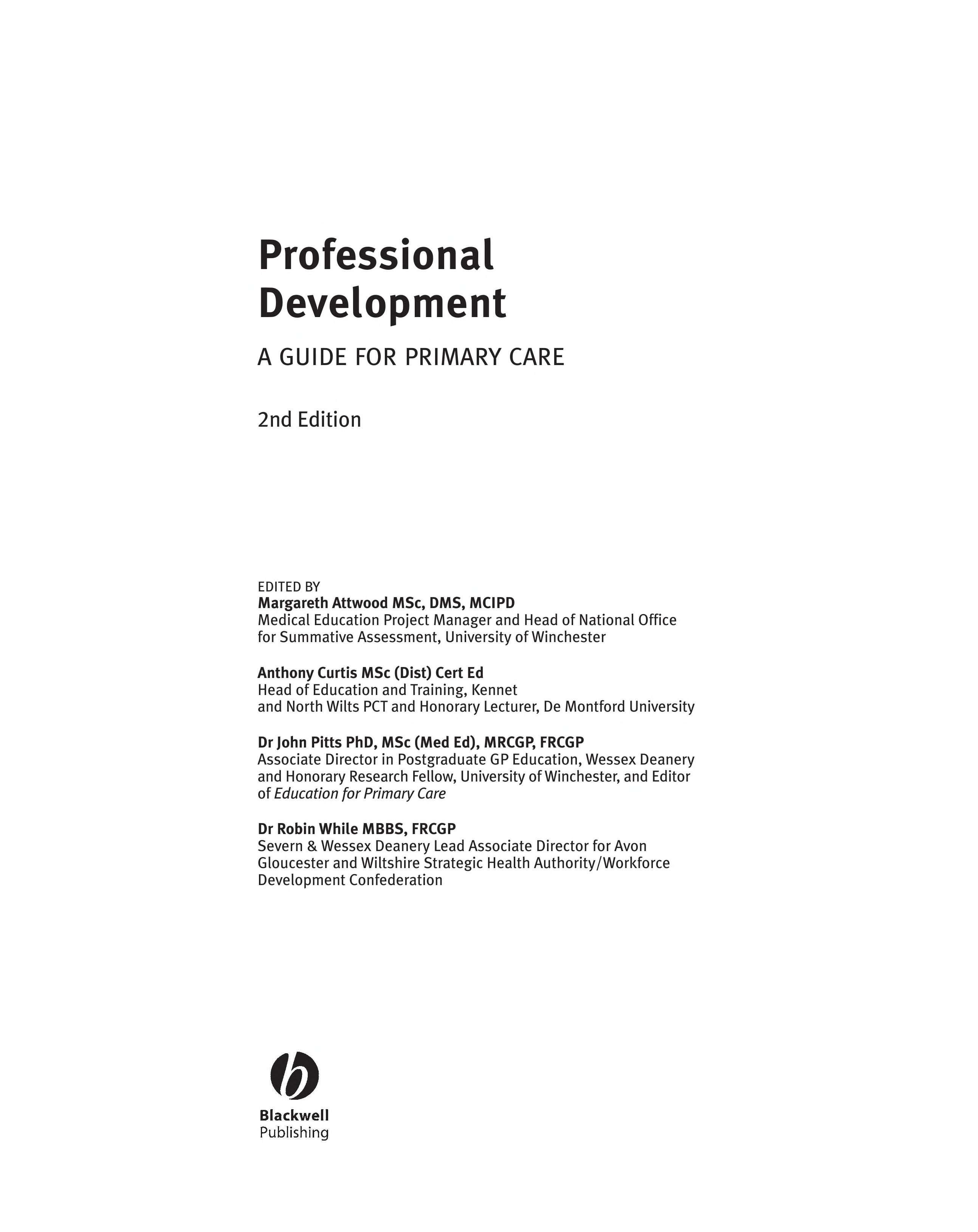Professional Development