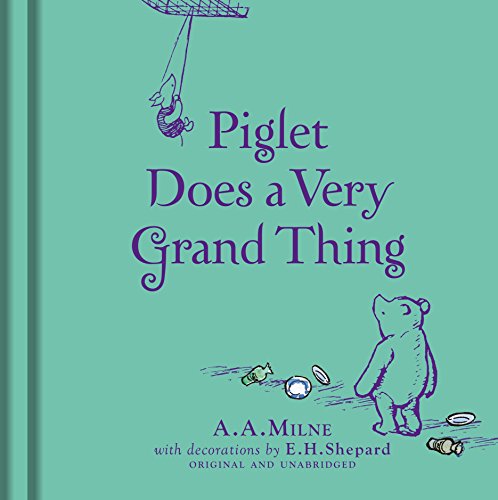 Winnie the Pooh Piglet Very Grand Thing