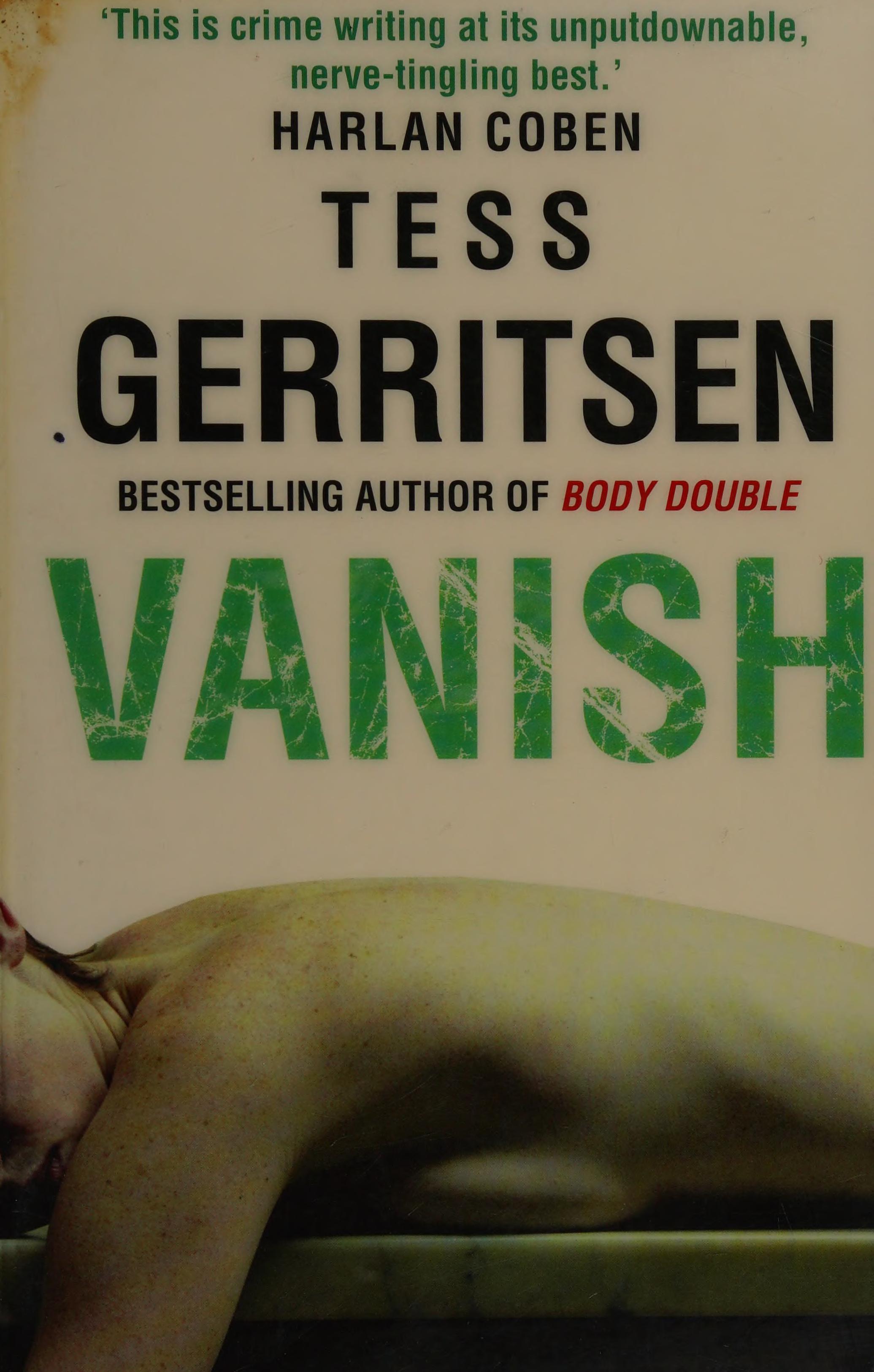 Vanish by Tess Gerritsen, ISBN 9781405613507