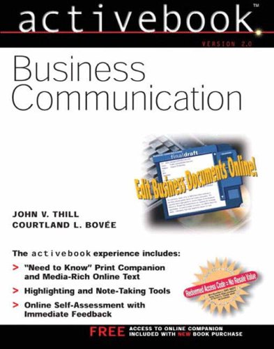 Business Communication: And The Strategy And Tactics Of Pricing, A Guide To Profitable Decision Making: Activebook