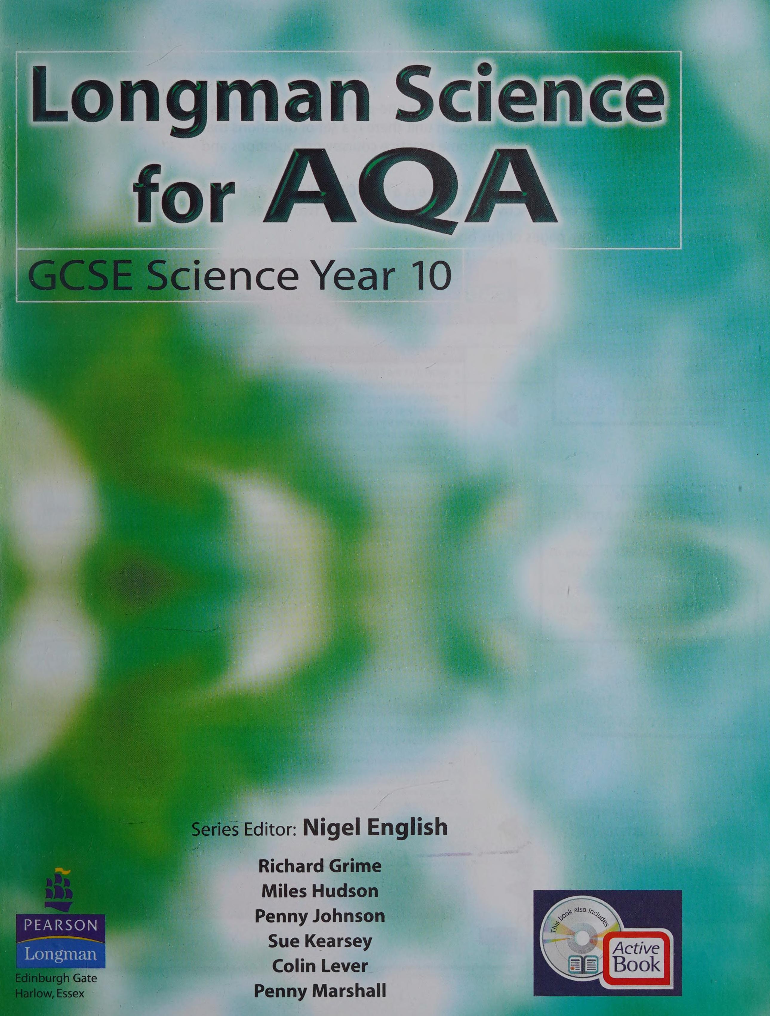 AQA GCSE Science: Pupil'S Active Pack Book For AQA GCSE Science A
