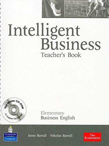 Intelligent Business Elementary Teachers Book Test Master CD ROM Pack