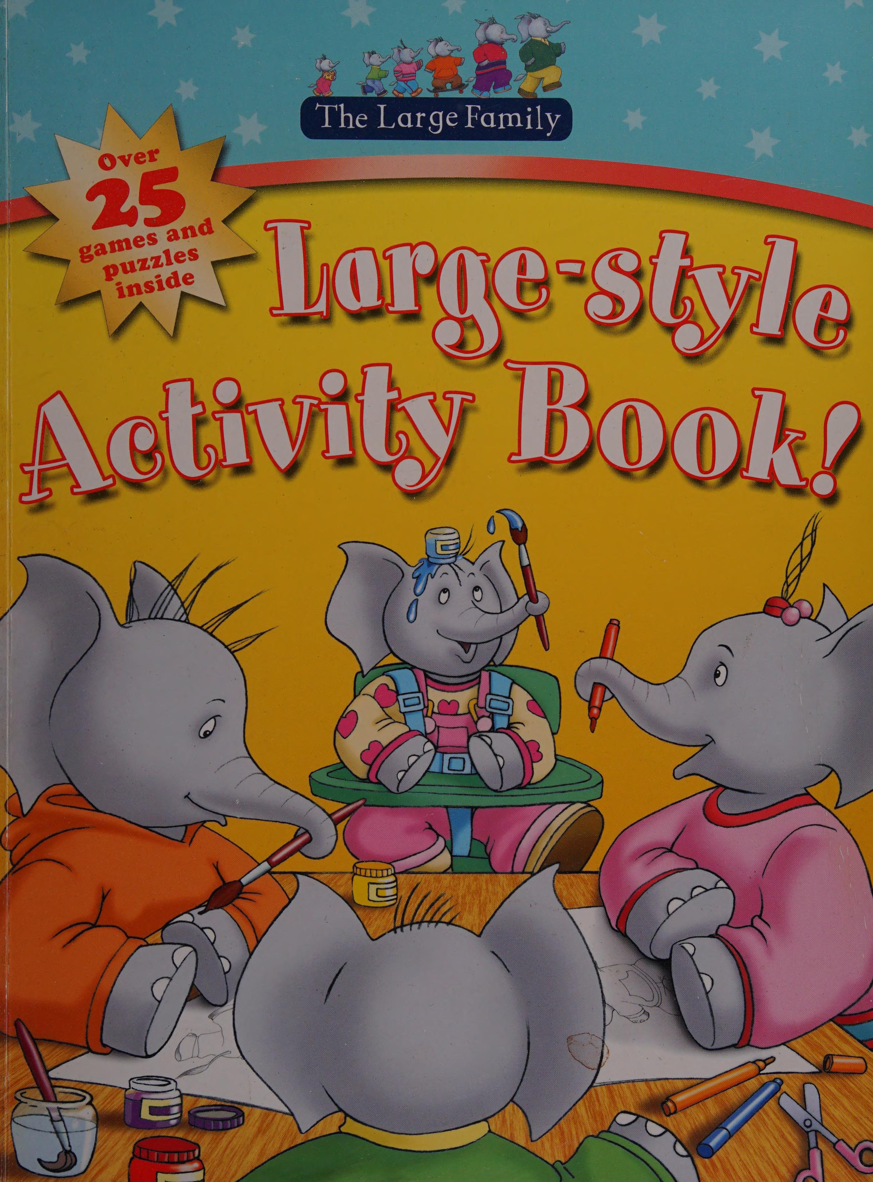 Large Style Activity Book