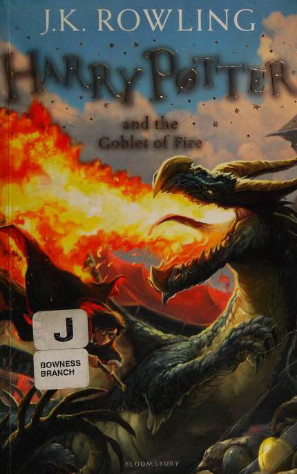 Harry Potter and the Goblet of Fire by J. K. Rowling, ISBN 9781408855683