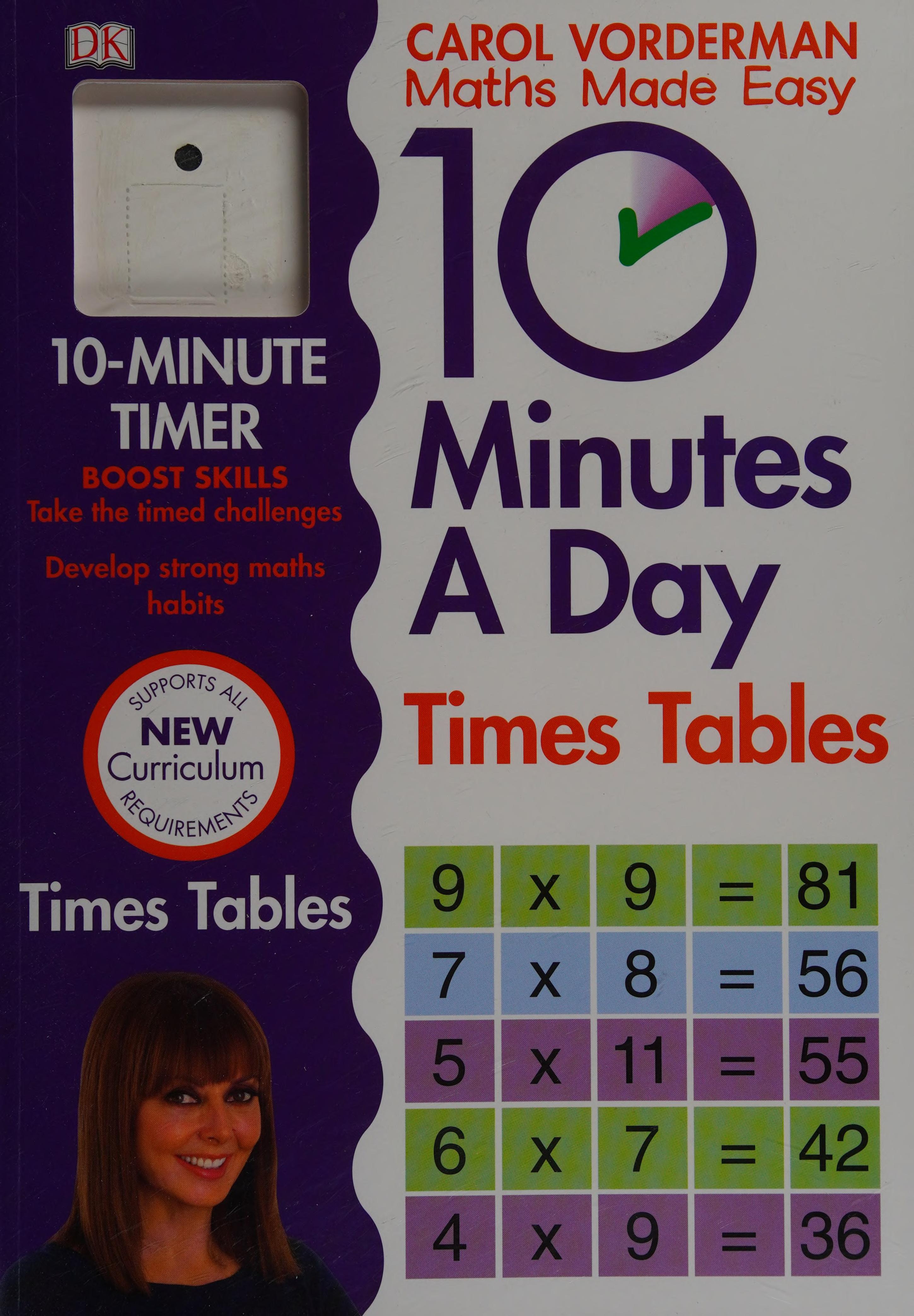 10 Minutes a Day Times Tables