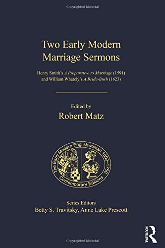 Two Early Modern Marriage Sermons