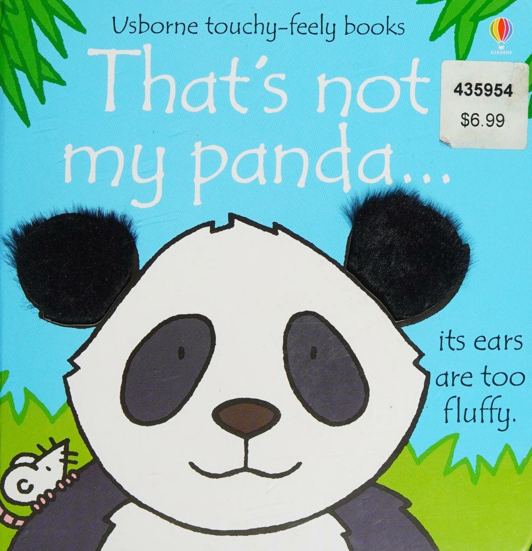 That's Not My Panda. Written by Fiona Watt