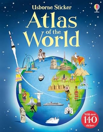 Sticker Atlas of the World