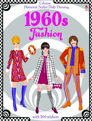 Historical Sticker Dolly Dressing 1960s Fashion