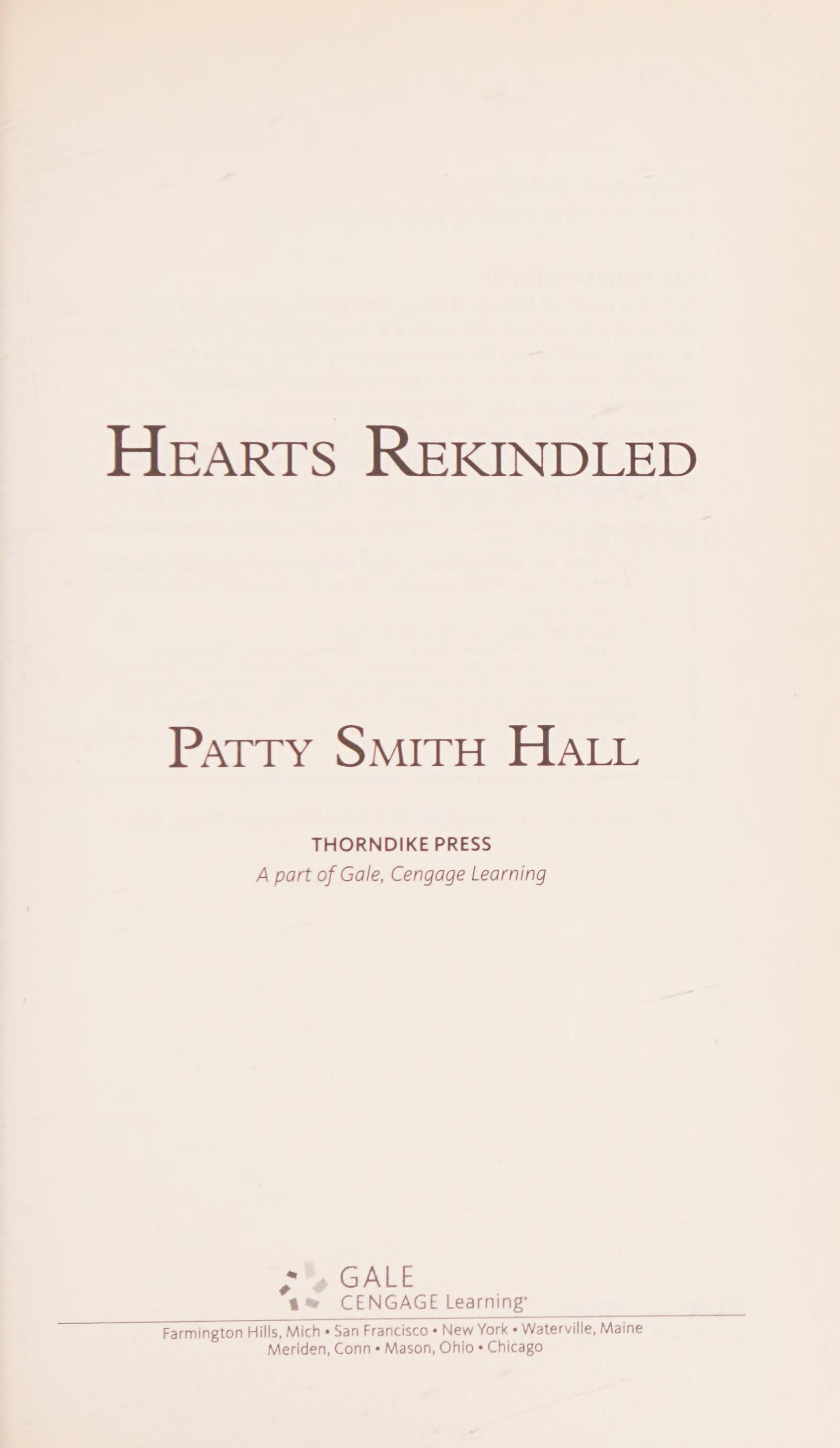 Hearts rekindled