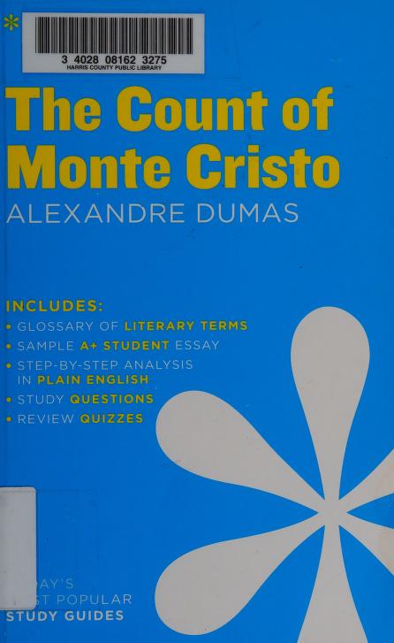 The Count Of Monte Cristo SparkNotes Literature Guide (Volume 22) (SparkNotes Literature Guide Series)