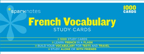 French Vocabulary SparkNotes Study Cards