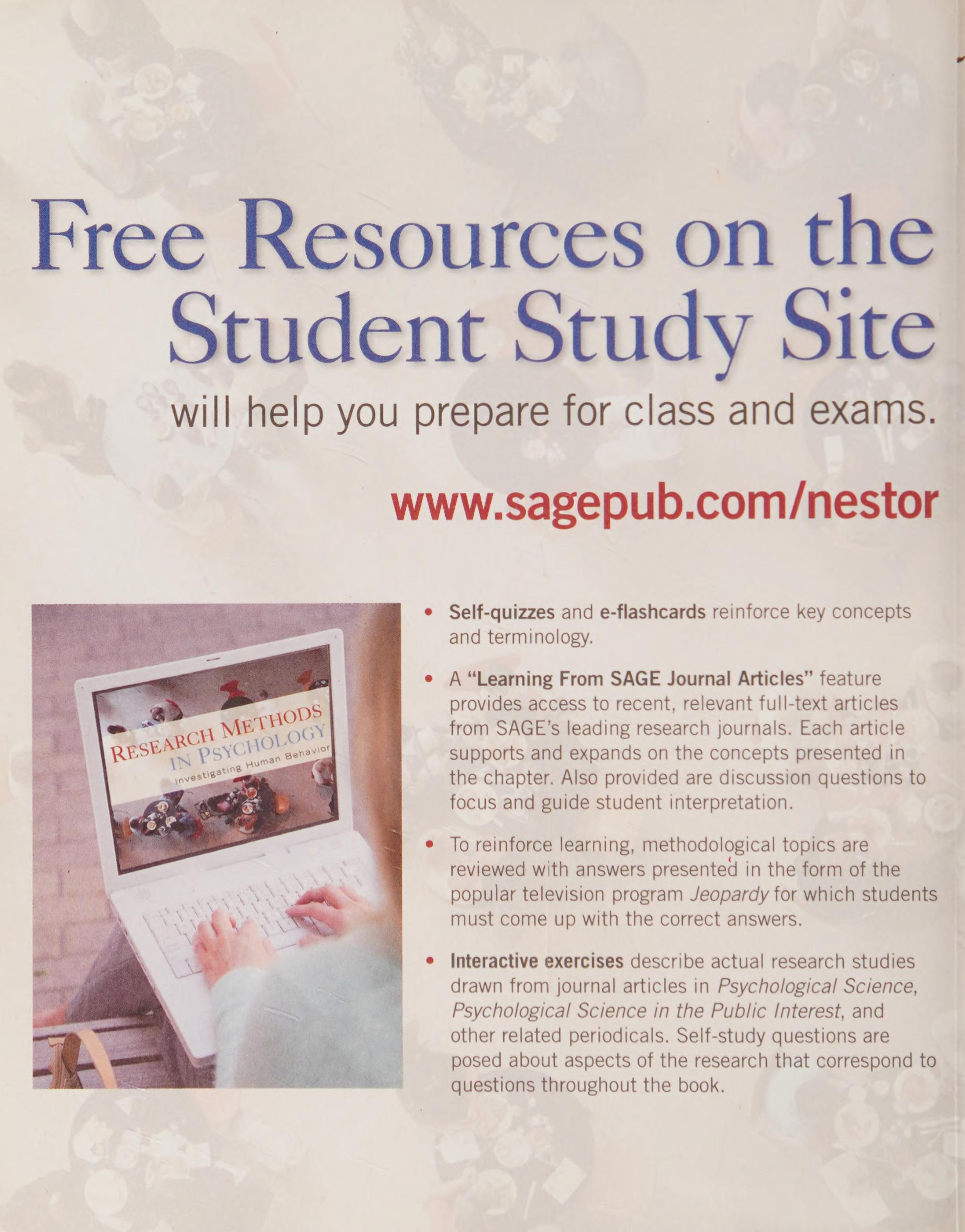 Research methods in psychology