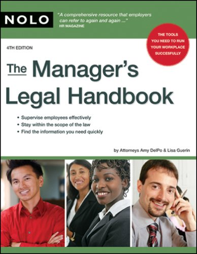 The Manager s Legal Handbook