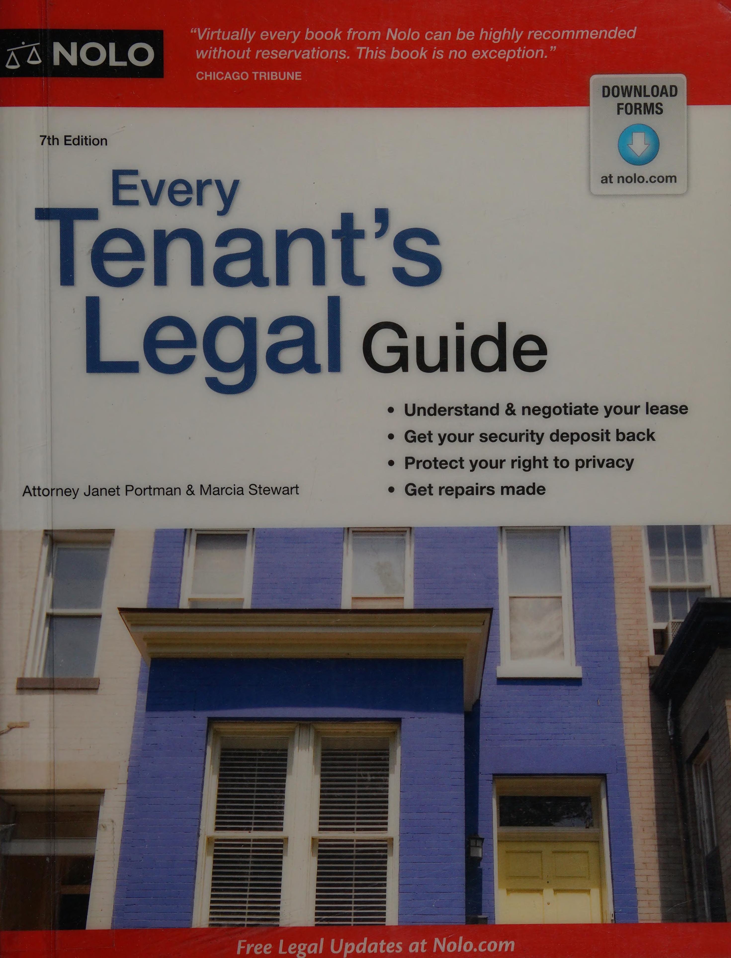 Every tenant s legal guide