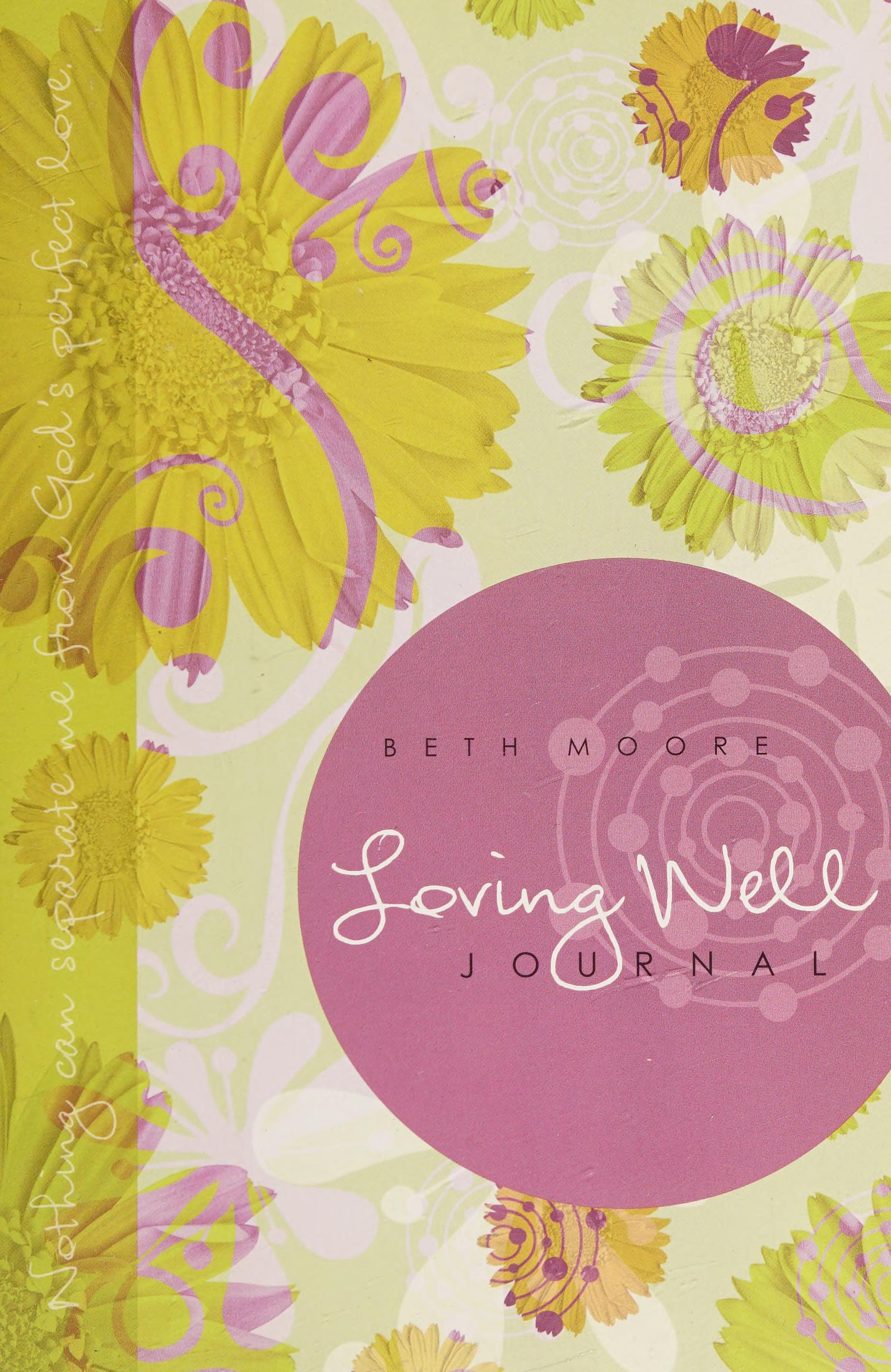 Loving Well Retreat - Journal