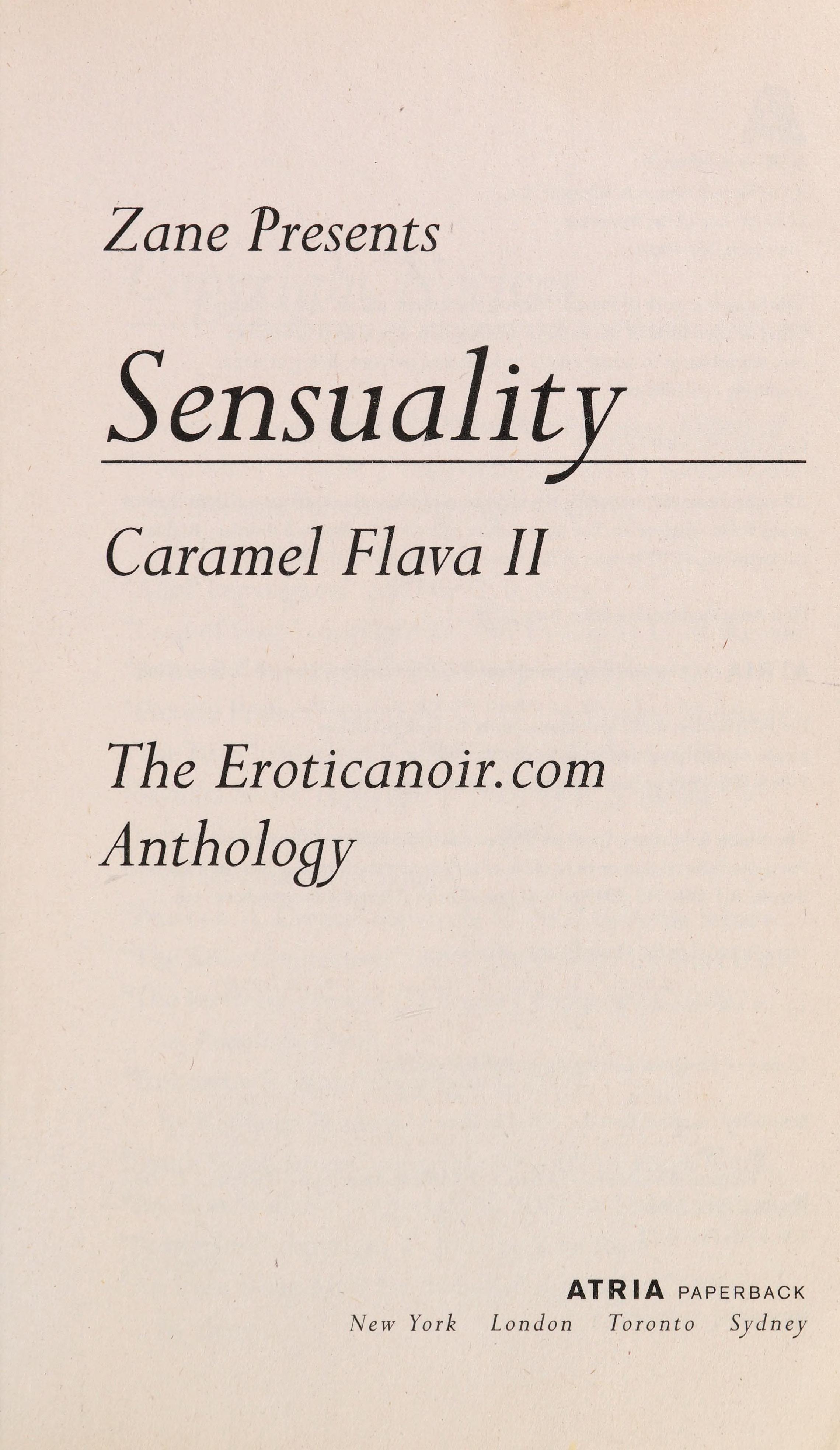 Sensuality