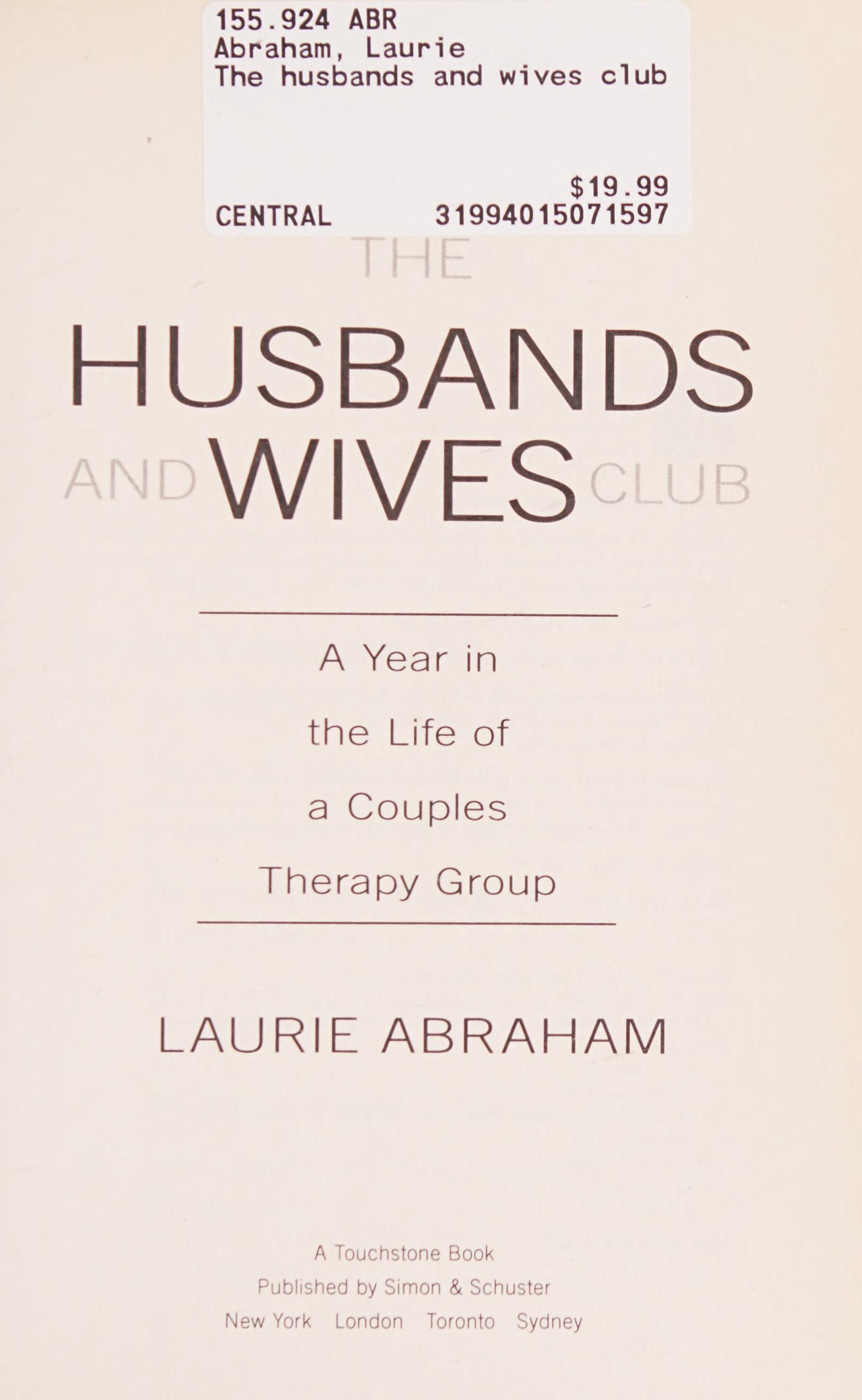 Husbands and Wives Club