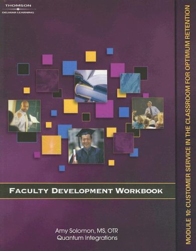 Workbook For Milady U Faculty Development: Module 10 Customer Service In The Classroom
