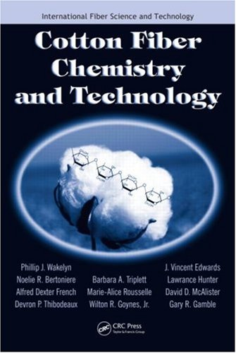 Cotton Fiber Chemistry And Technology