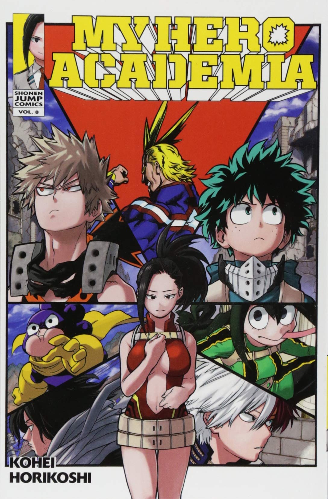 My Hero Academia, Vol. 8 by Kohei Horikoshi, ISBN 9781421591674