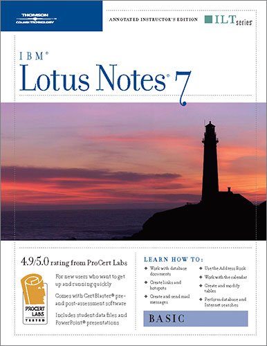 Instructor Edition : Lotus Notes 7
