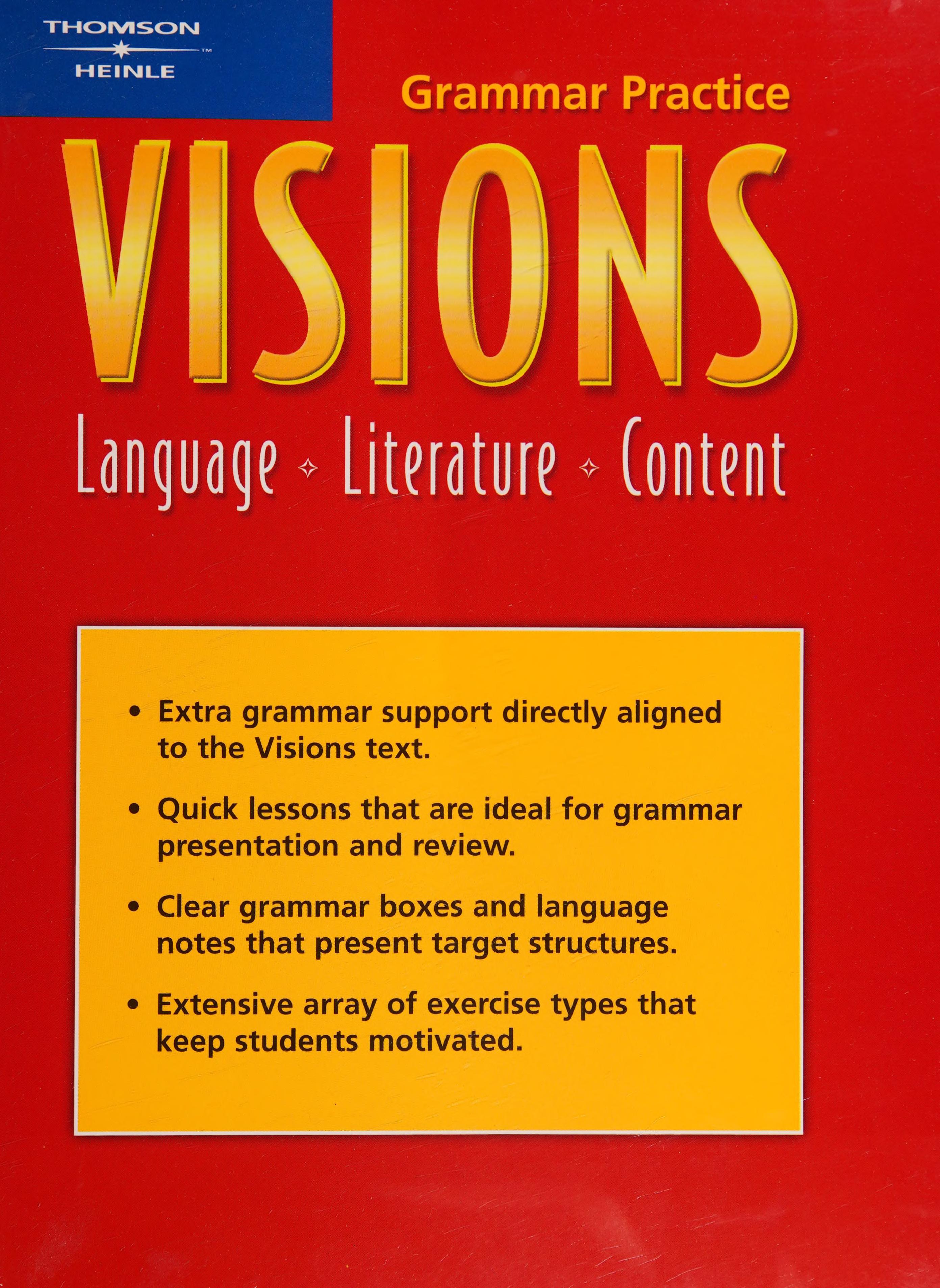 Visions Grammar Practice B