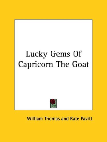 Lucky Gems of Capricorn the Goat