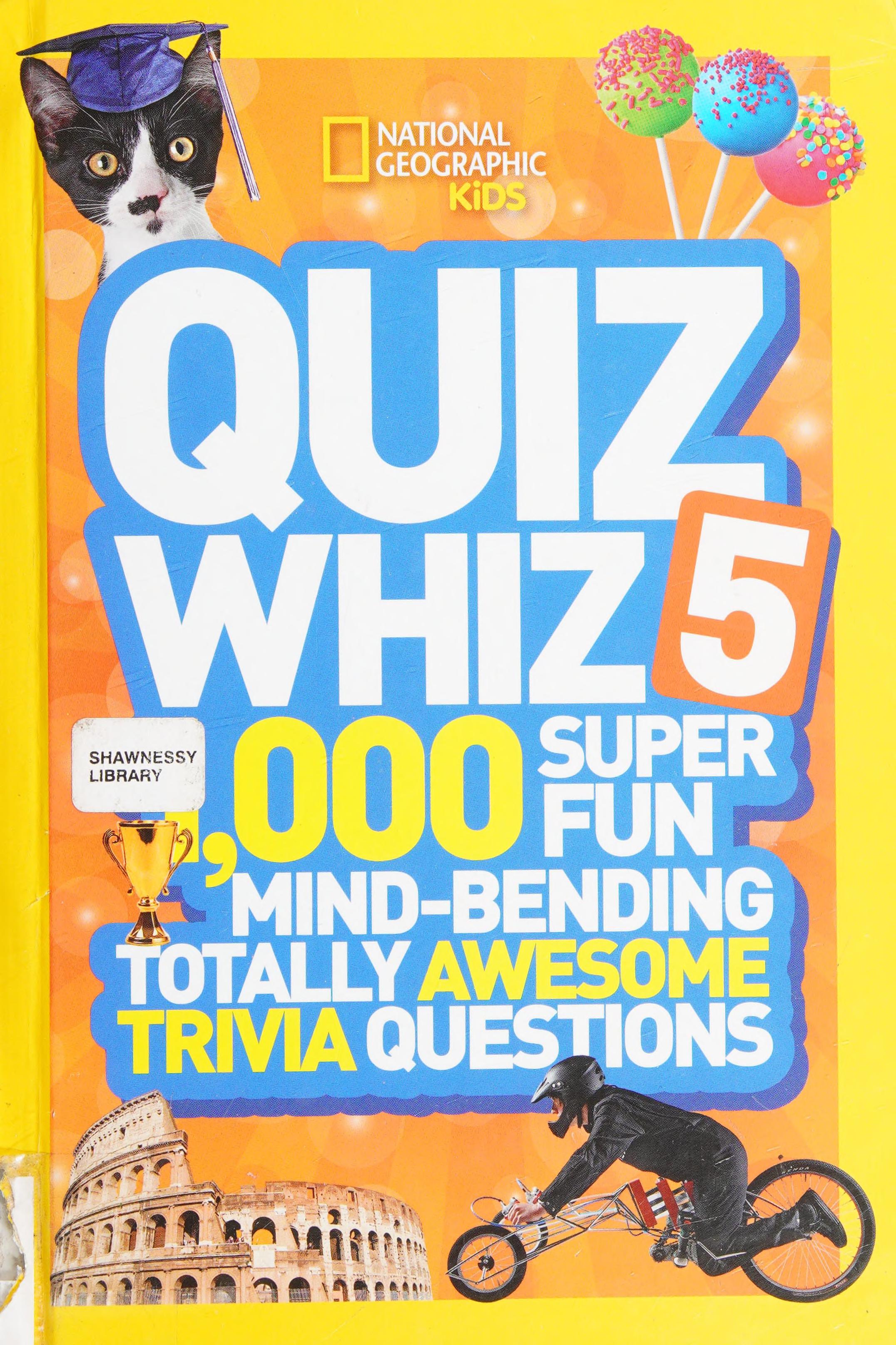 National Geographic Kids Quiz Whiz 5