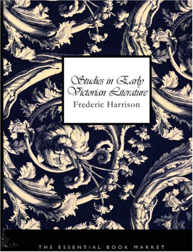 Studies In Early Victorian Literature