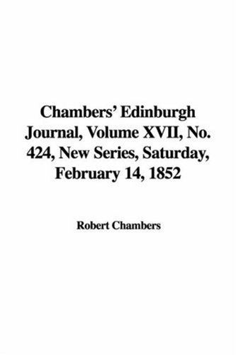 Chambers' Edinburgh Journal