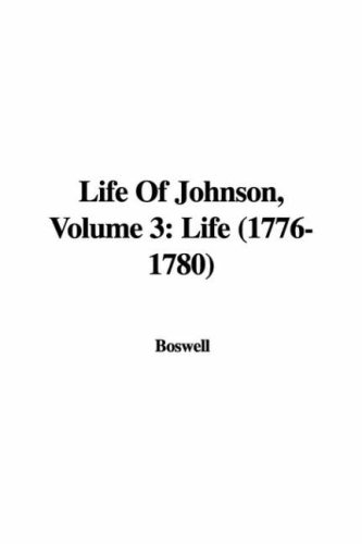 Life of Johnson, Volume 3