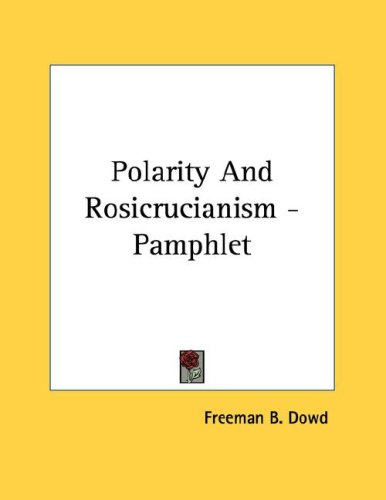 Polarity and Rosicrucianism - Pamphlet
