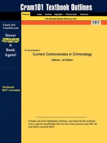 Current Controversies In Criminology