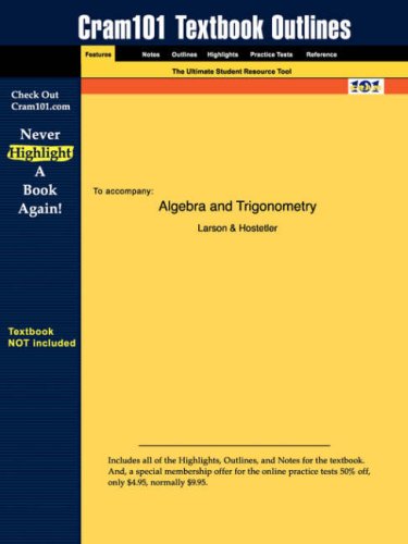Algebra And Trigonometry