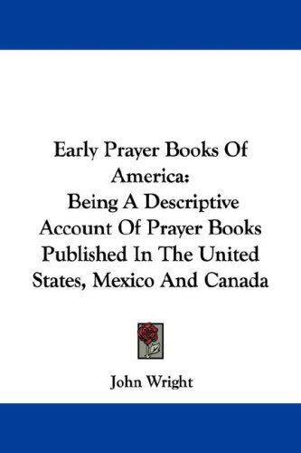 Early Prayer Books of America