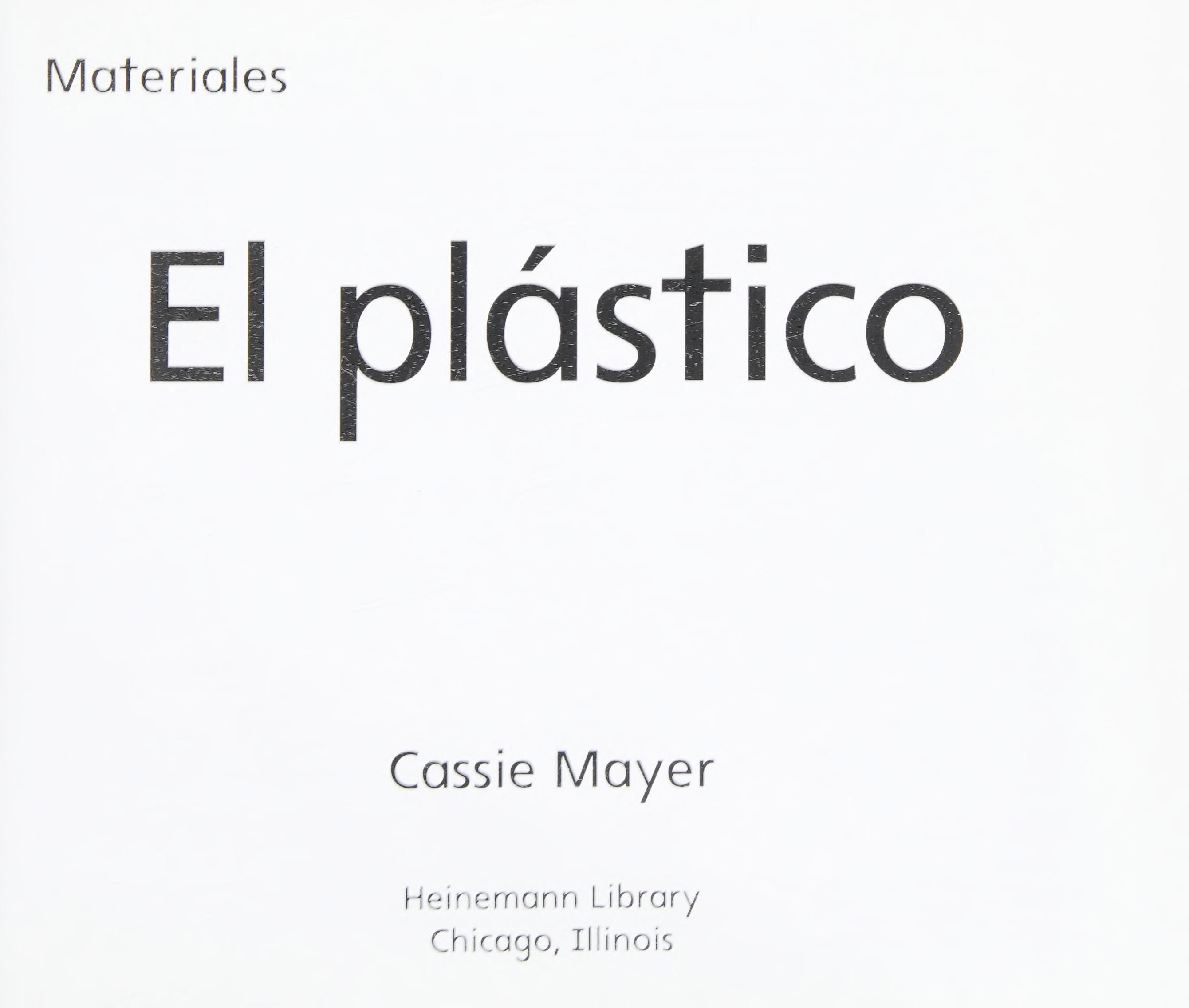 El plastico