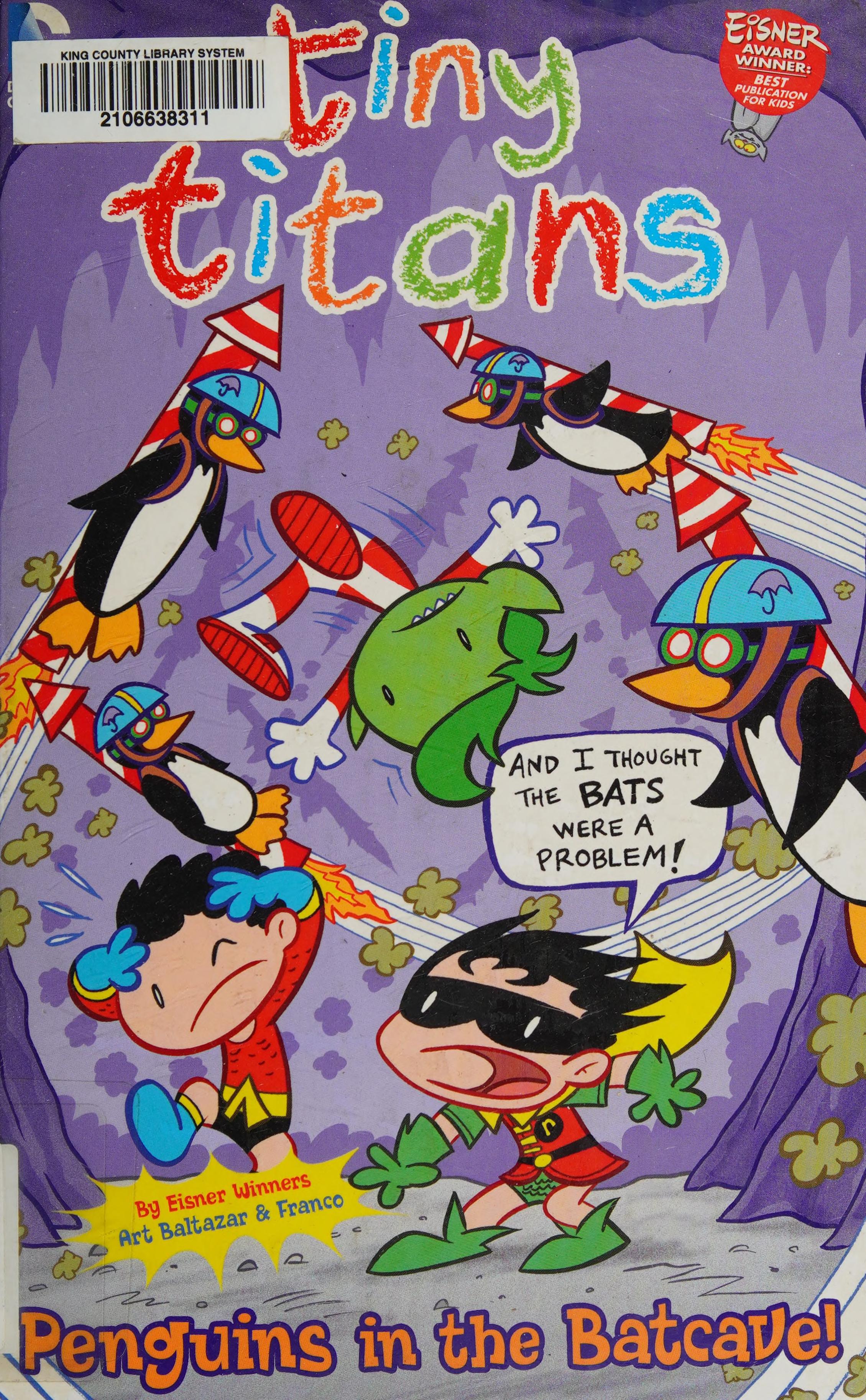 Tiny Titans: Penguins In The Batcave!