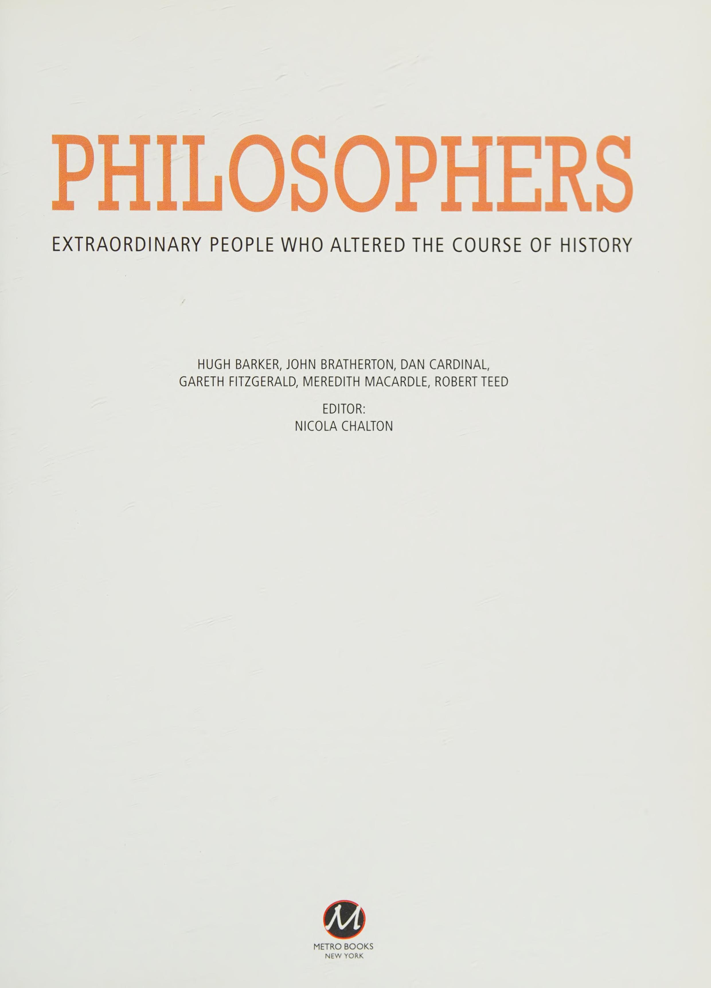 Philosophers